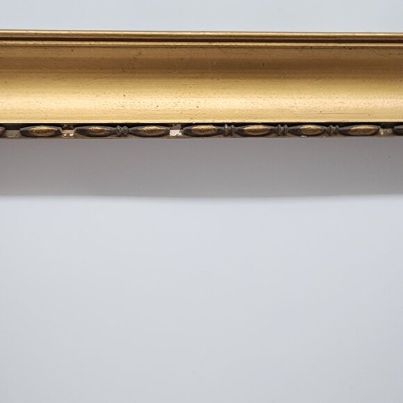 Art Deco Wood Picture Photo Frame Gesso AS IS 13.5"x18.75" VTG - Picture 6 of 15